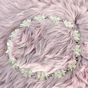 Vintage Western Concho Chain Belt Eagle Links